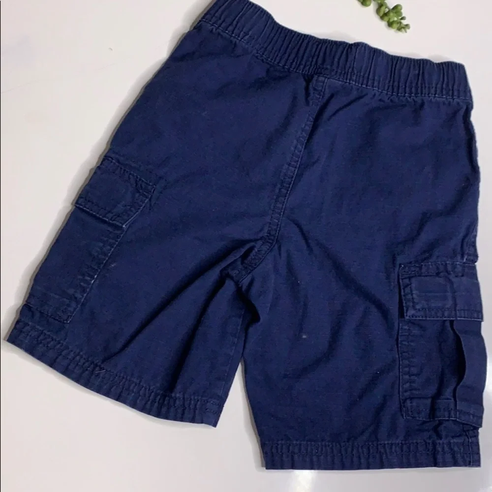 Children’s Place navy blue cargo shorts toddler 4T casual clothes kids
